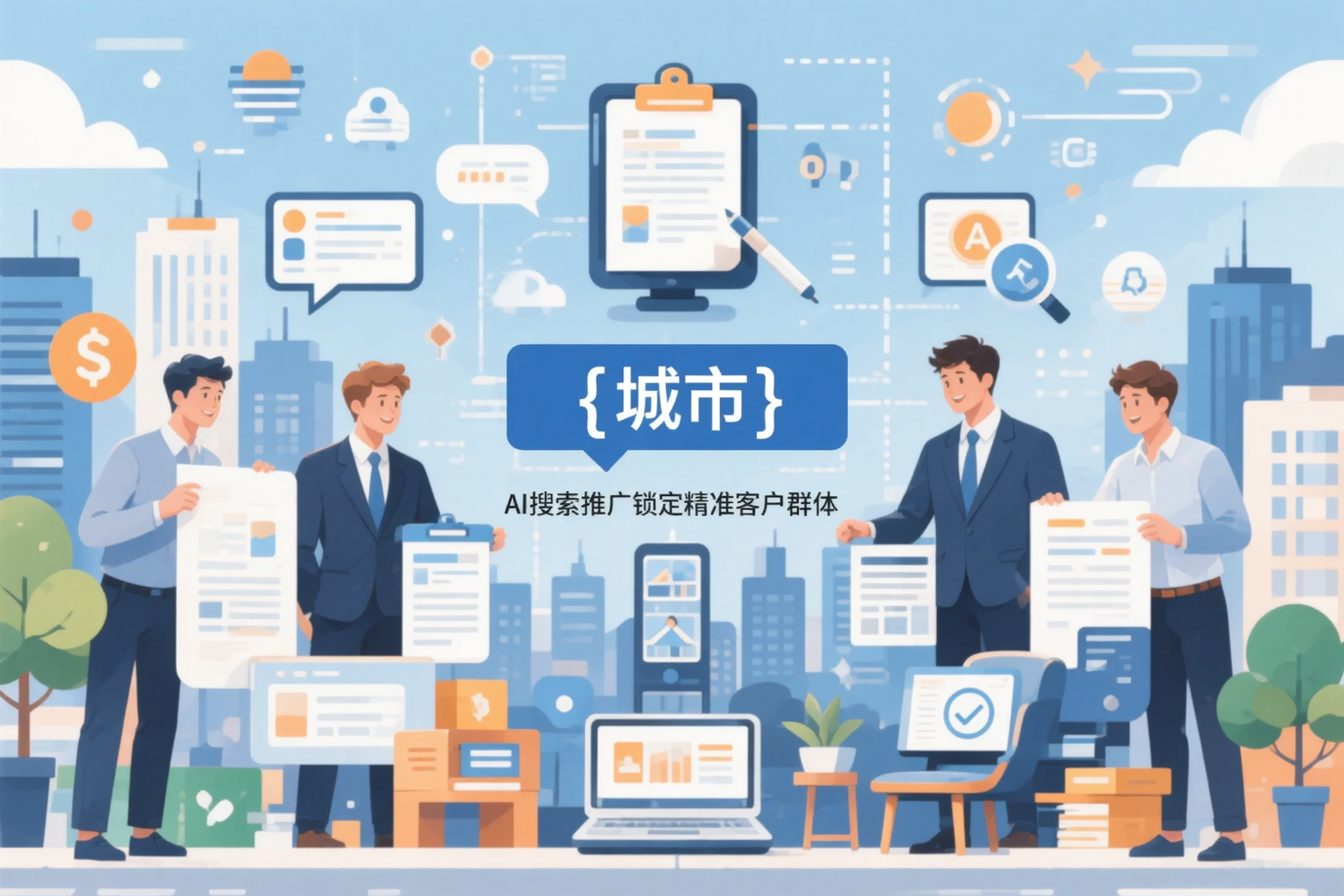 商丘公司如何用AI搜索推广锁定精准客户群体