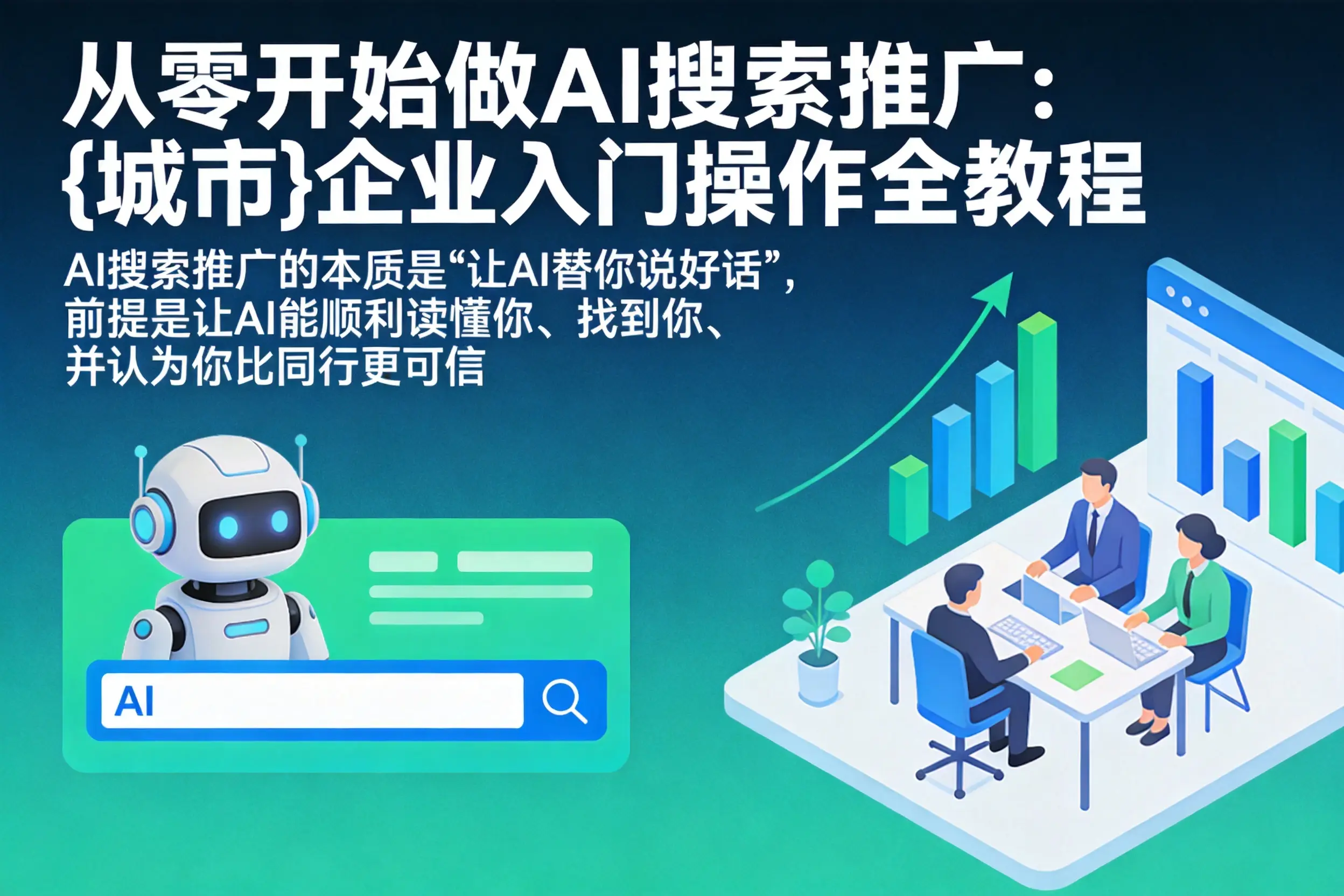 从零开始做AI搜索推广：商丘企业入门操作全教程