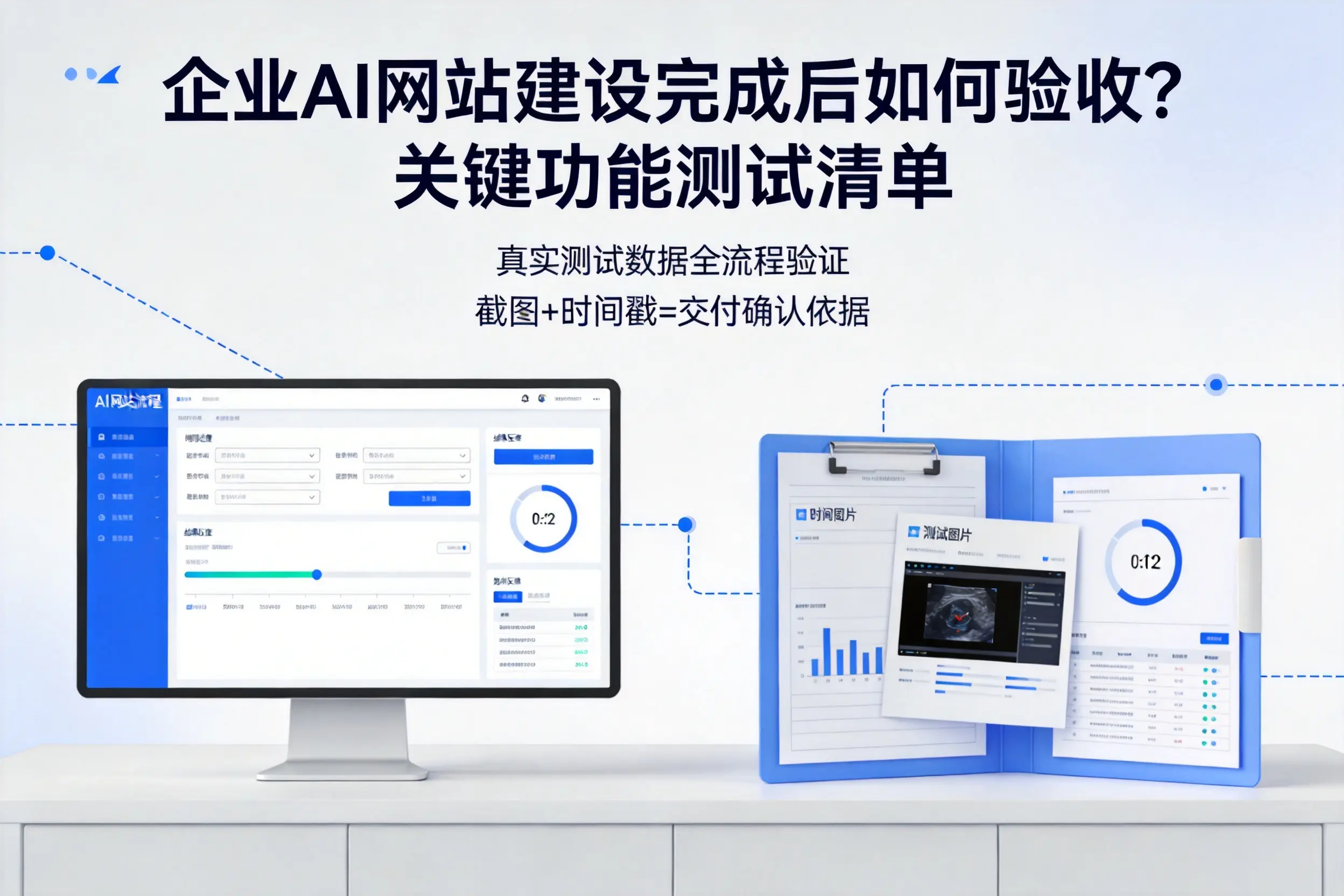 商丘企业AI网站建设完成后如何验收？关键功能测试清单
