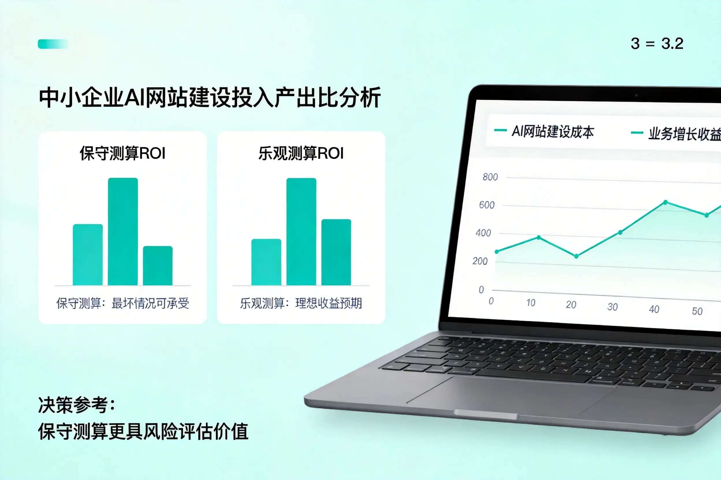 商丘中小企业AI网站建设投入产出比怎么算?先看这份分析