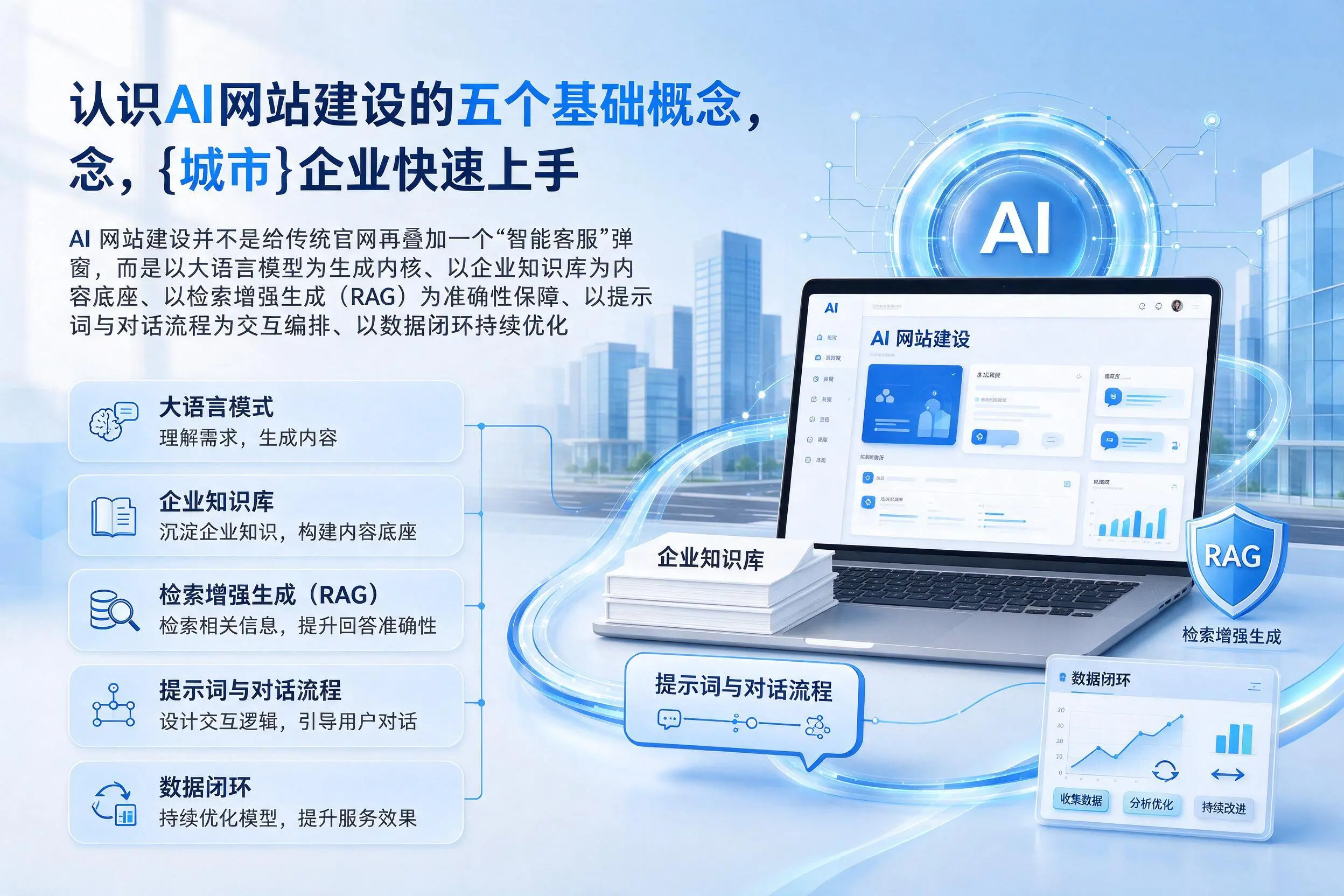 认识AI网站建设的五个基础概念,商丘企业快速上手