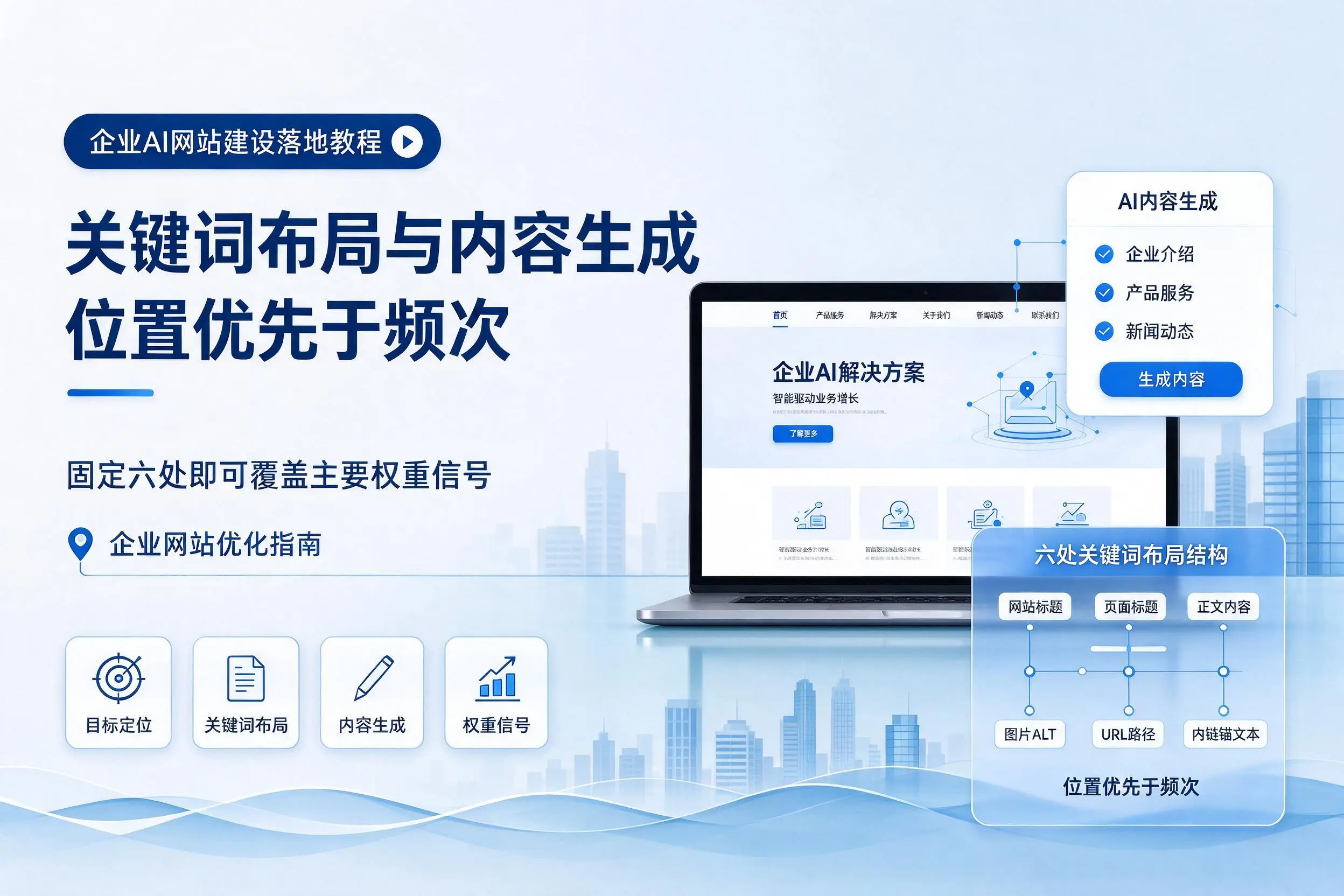 商丘企业AI网站建设落地教程：关键词布局与内容生成