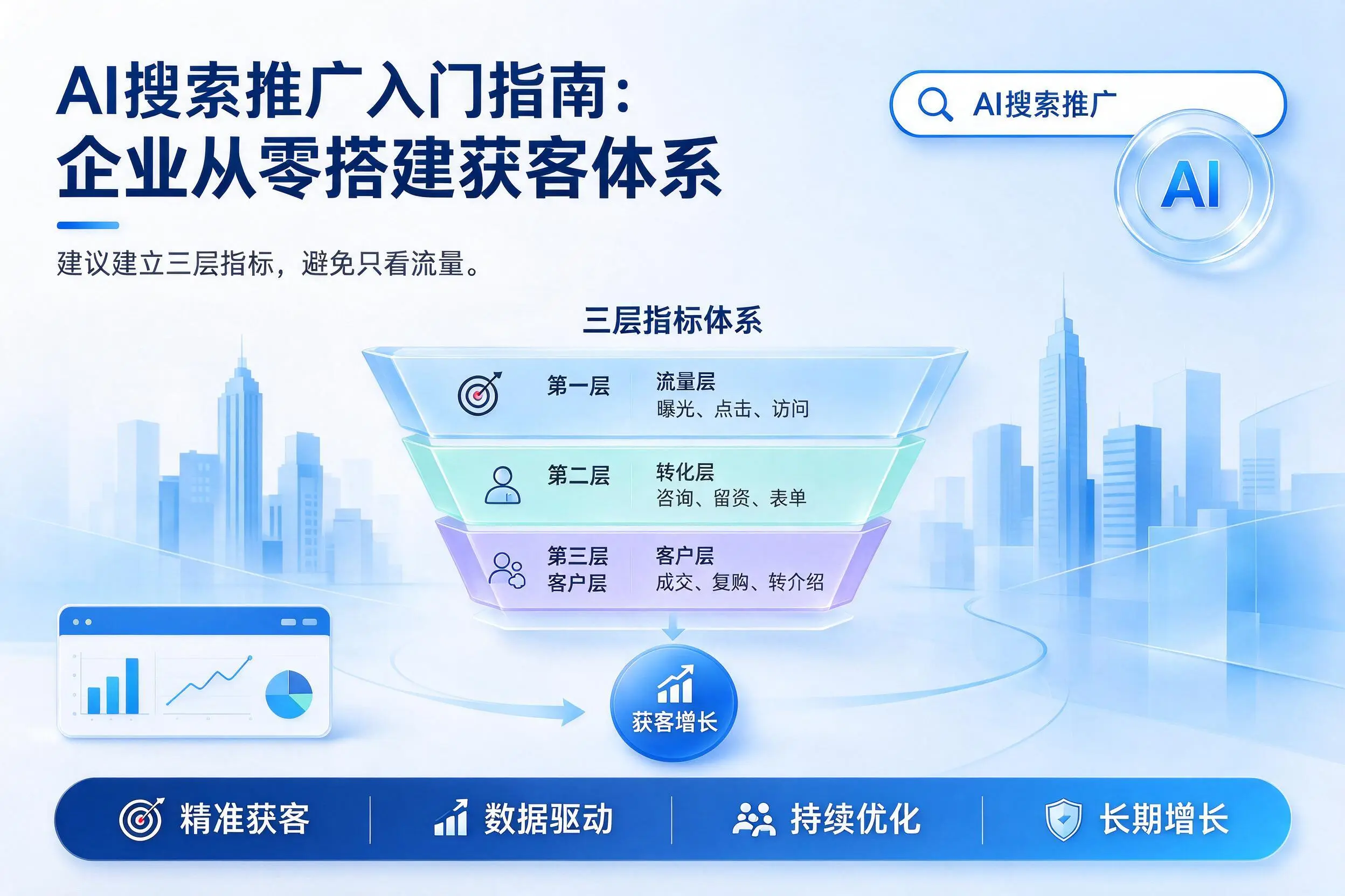 AI搜索推广入门指南:商丘企业从零搭建获客体系